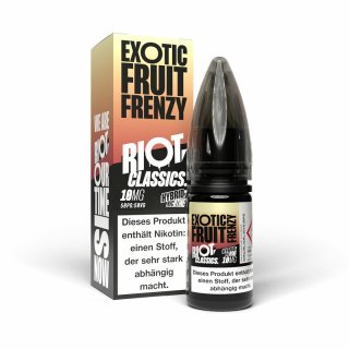 Riot Squad - Exotic Fruit Frenzy Nikotinsalz E-Liquid 10 ml