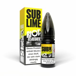 Riot Squad - Sub Lime Nikotinsalz E-Liquid 10 ml
