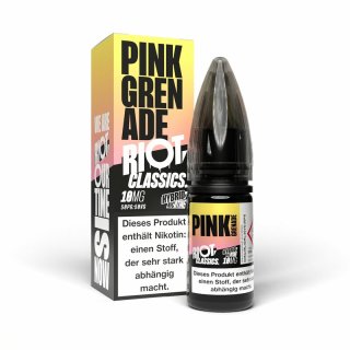 Riot Squad - Pink Grenade Nikotinsalz E-Liquid 10 ml