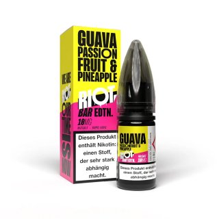 Riot Squad - Guava Passionfruit Pineapple Nikotinsalz E-Liquid 10 ml