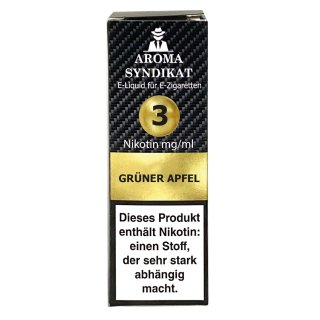 Aroma Syndikat &ndash; Gr&uuml;ner Apfel E-Zigaretten Liquid