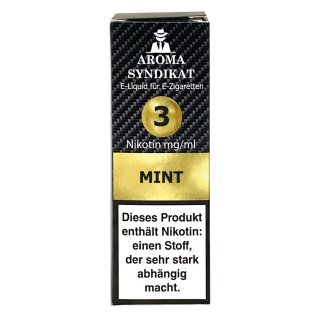 Aroma Syndikat &ndash; Mint E-Zigaretten Liquid