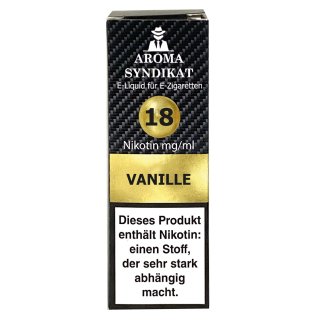 Aroma Syndikat - Vanille - Nikotinsalz E-Liquid