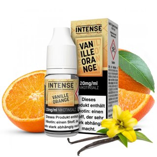 GermanFlavours Intense Nikotinsalz E-Liquid 10ml - Vanille Orange 20mg/ml