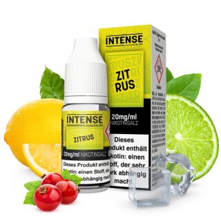 GermanFlavours Intense Nikotinsalz E-Liquid 10ml - Zitrus 20mg/ml