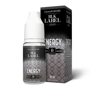 GermanFlavours Black Label E-Liquid 10ml - Energy