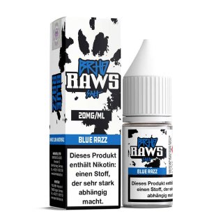Barehead Raws Nikotinsalz E-Liquid 10 ml - Blue Razz