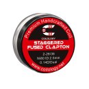 Coilology handgefertigte Staggered Fused Clapton Ni80 Coils 0,14 Ohm 2 Stk